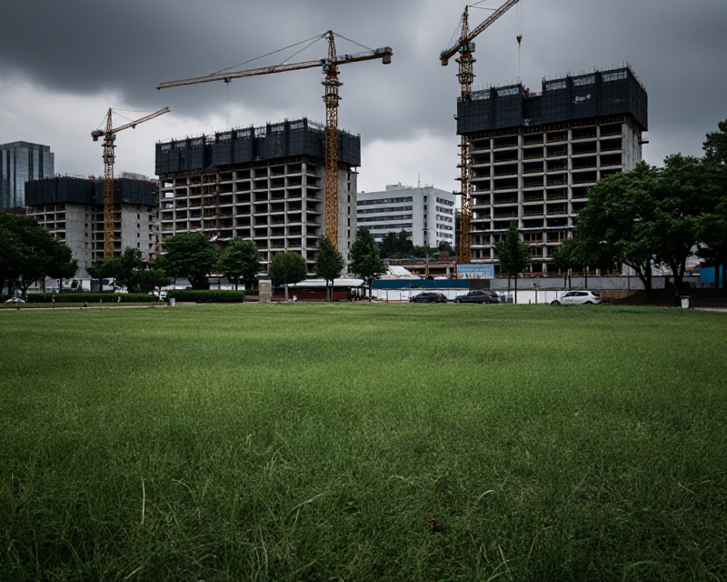 Yongsan Park Urban Encroachment