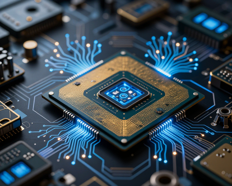 AI Technology Collaboration Concept