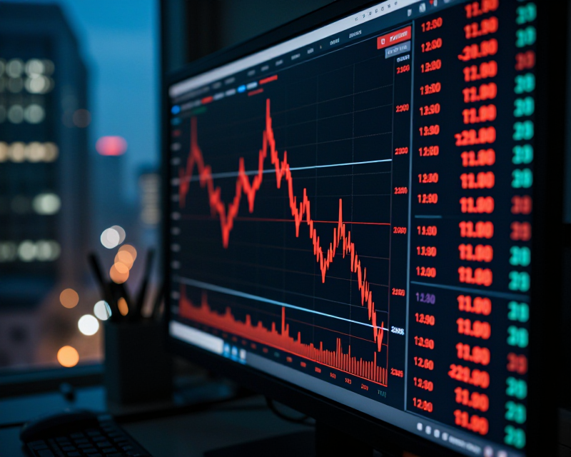 Crypto Market Crash Visual