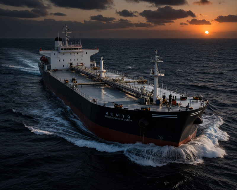 Oil Tanker in Conflict Zone