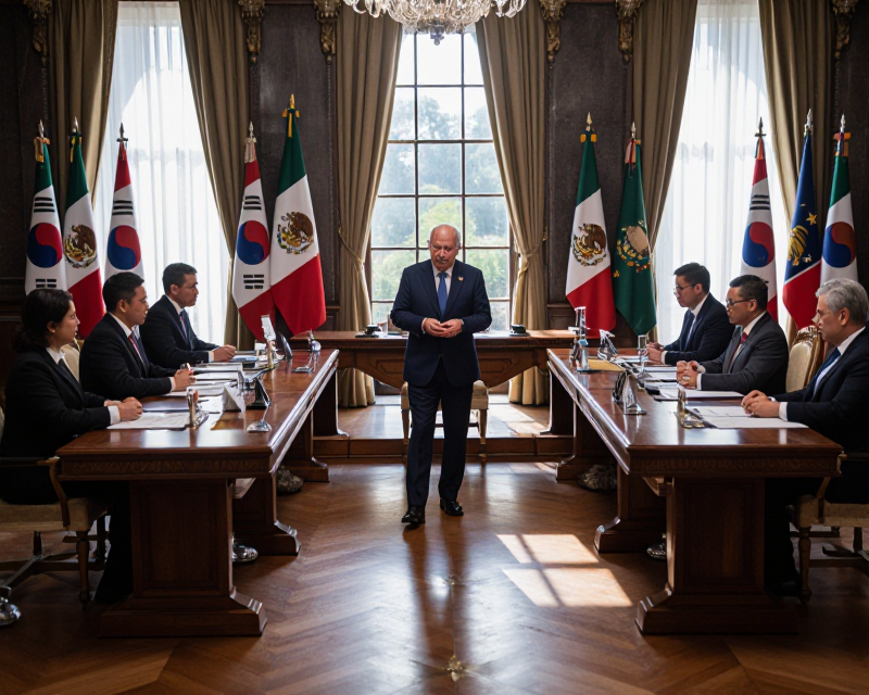 Diplomatic Summit Visual