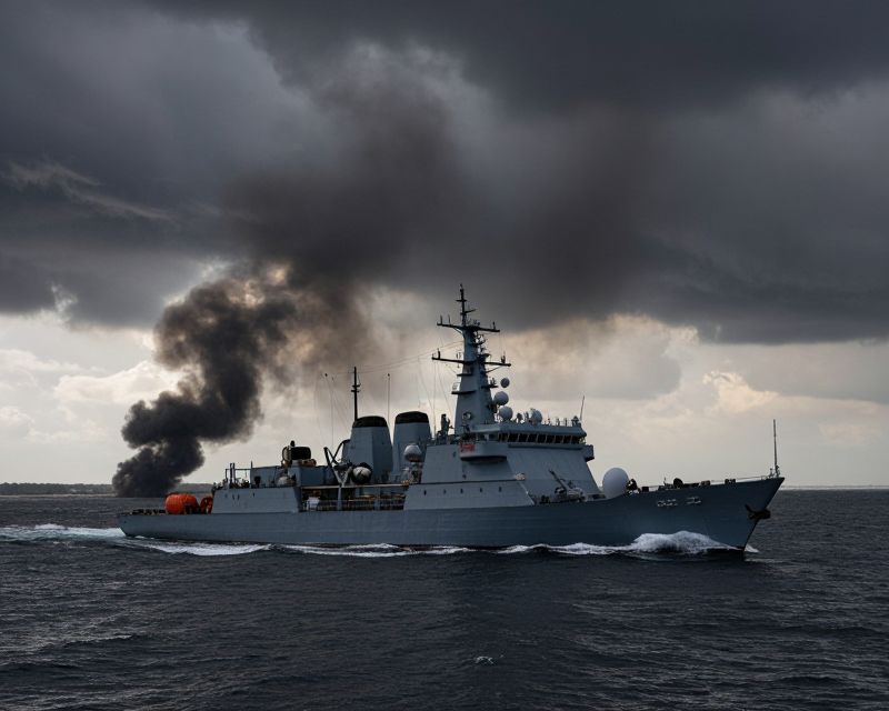 Cinematic Tension in the Strait of Hormuz